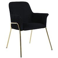 Stolička Nero 80363 čierna/zlatá
