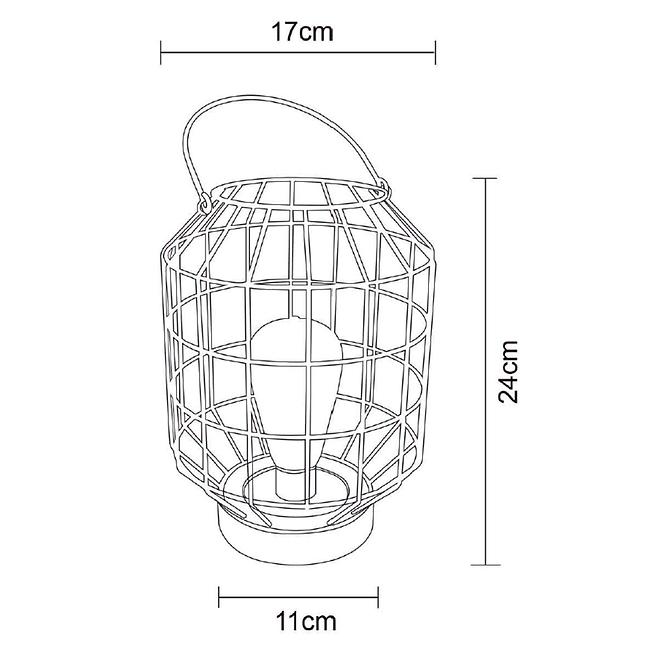 Solárna lampa Lanterne VO2843