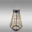 Solárna lampa Ratan Cono VO2835