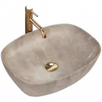 Umývadlo na dosku Freja Beige Matt