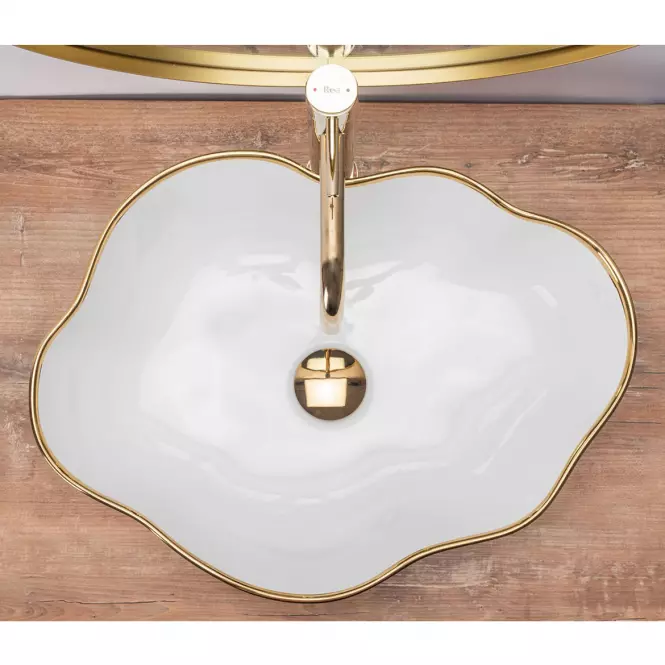 Umývadlo na dosku Pearl Gold Adge,5