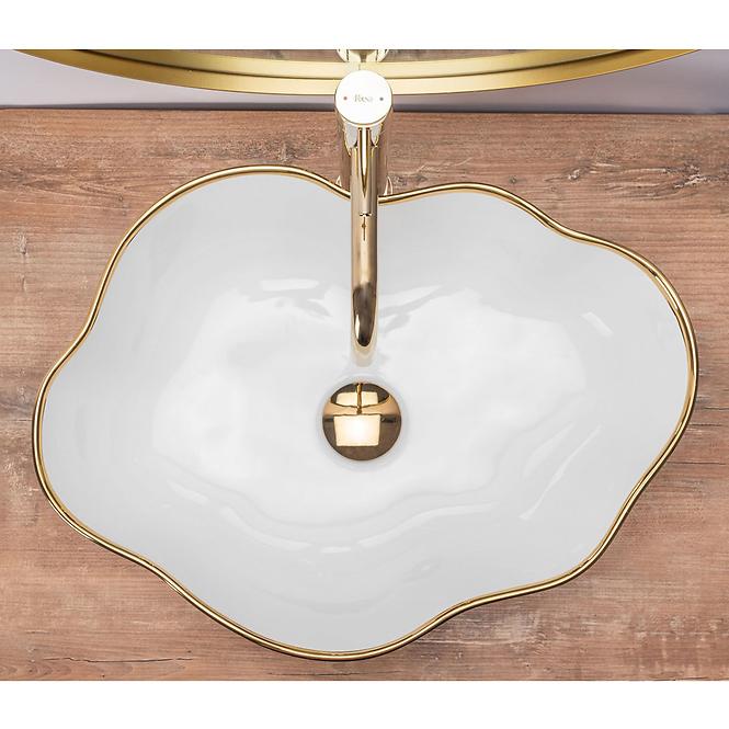 Umývadlo na dosku Pearl Gold Adge,5