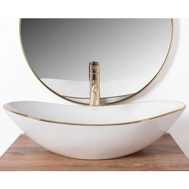 Umývadlo na dosku Royal Gold Edge,5