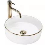 Umývadlo na dosku Sami Gold Edge