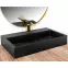 Umývadlo na dosku/na stenu Goya Black Mat 60 konglomerát,3
