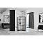 Sprchový kút Concept black 80x80x190,2