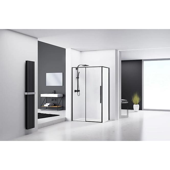 Sprchový kút Solar black 100x80,5