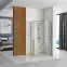 Sprchový kút Diamond gold 80x80x195,3