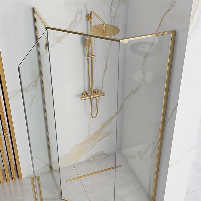 Sprchový kút Diamond gold 80x80x195