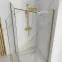 Sprchový kút Diamond gold 80x80x195,4