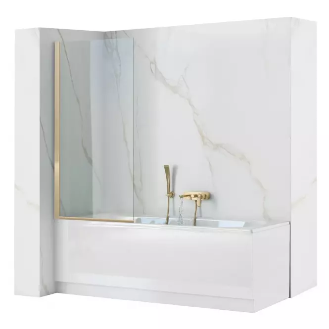 Vaňová zástena Elegant Gold 80x140