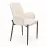 Stolička K477 tkanina boucle/kov krém 58x58x89