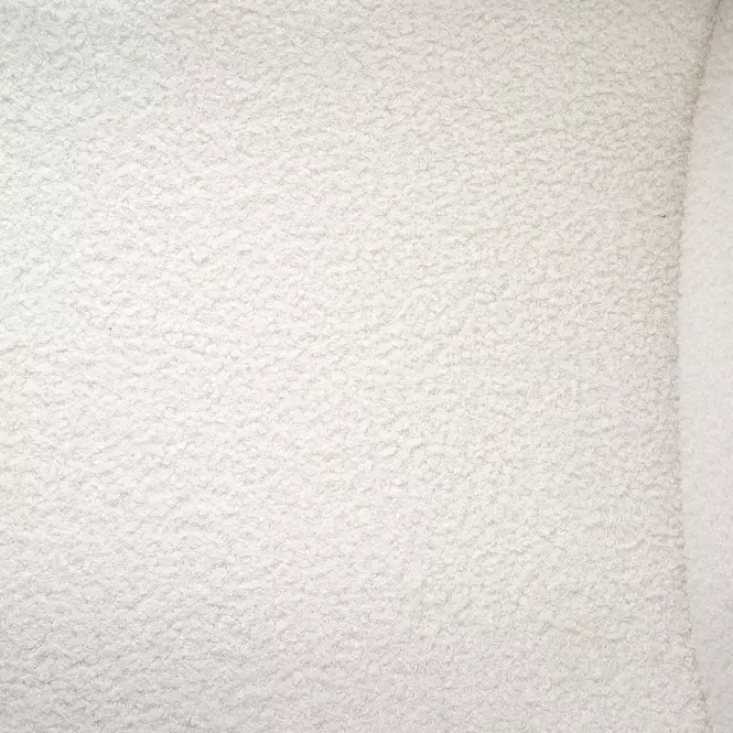 Stolička K477 tkanina boucle/kov krém 58x58x89