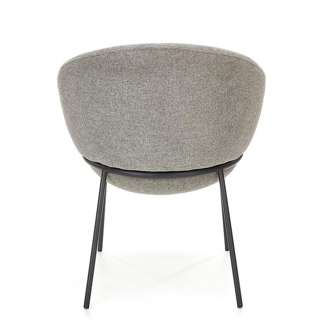 Stolička K482 tkanina/kov popol 61x59x78,4