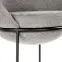 Stolička K482 tkanina/kov popol 61x59x78,8