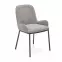 Stolička K481 tkanina/kov popol 54x60x83,5