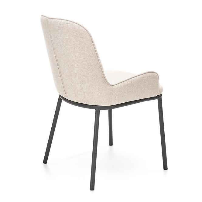 Stolička K481 tkanina/kov béž 54x60x83,3