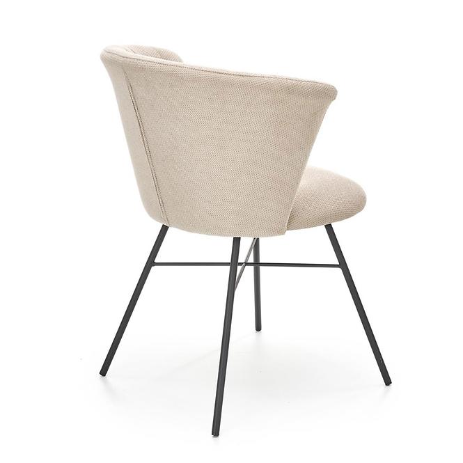 Stolička K459 tkanina/kov béž 60x59x79,4