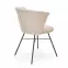 Stolička K459 tkanina/kov béž 60x59x79,4