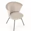 Stolička K459 tkanina/kov béž 60x59x79,7