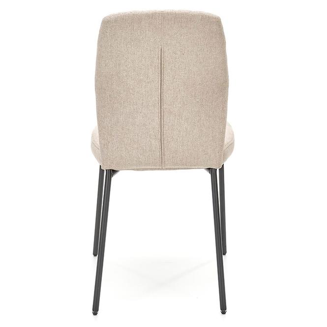 Stolička K461 tkanina/kov béž 46x56x92,3