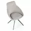 Stolička K431 tkanina/kov svetlý popol 55x54x84,6