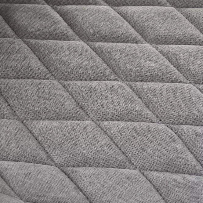 Stolička K360 tkanina/kov popol 51x64x90