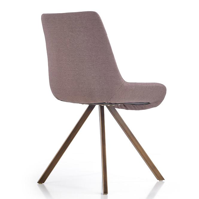 Stolička K290 tkanina/kov popol 55x59x85