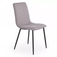 Stolička K251 tkanina/kov popol 44x55x88