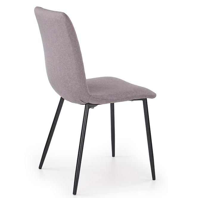 Stolička K251 tkanina/kov popol 44x55x88,3