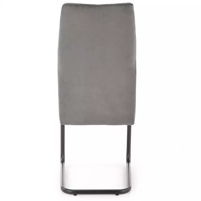 Stolička K444 tkanina/kov popol 44x54x97