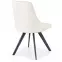 Stolička K206 kov/ekokoža biela 48x58x87,2