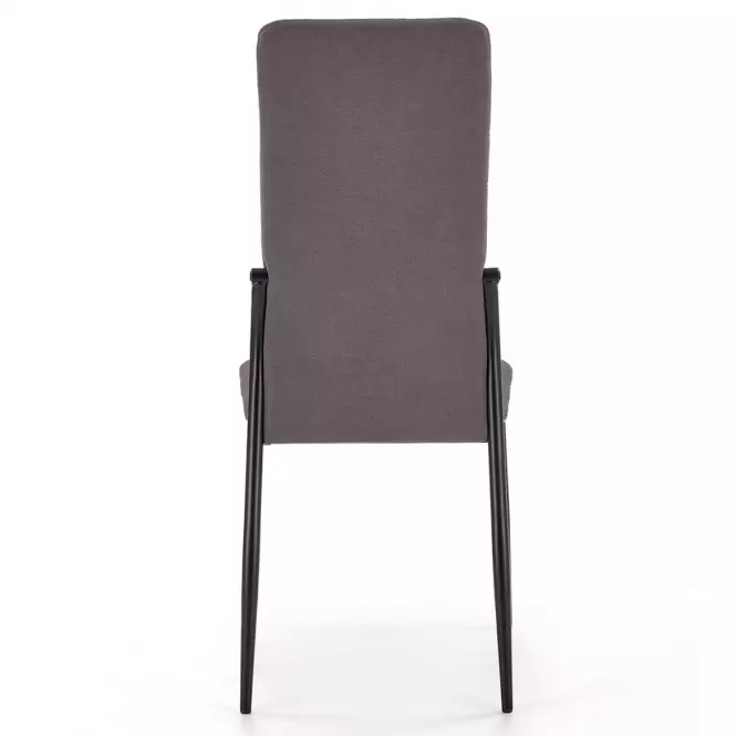 Stolička K334 tkanina/kov tmavý popol 45x54x103