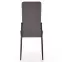 Stolička K334 tkanina/kov tmavý popol 45x54x103,4
