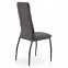 Stolička K334 tkanina/kov tmavý popol 45x54x103,5