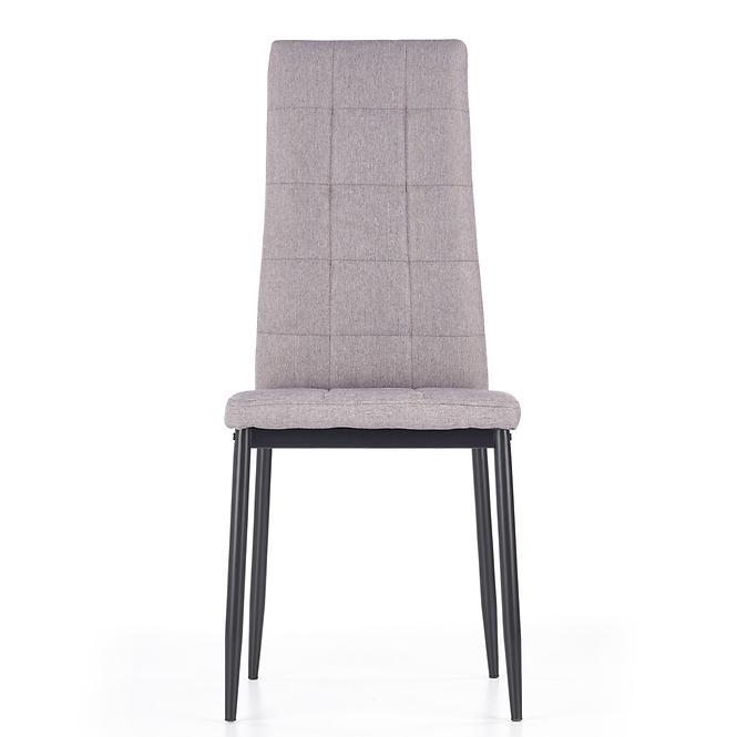 Stolička K292 tkanina/kov popol 45x65x98