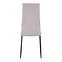Stolička K292 tkanina/kov popol 45x65x98,3