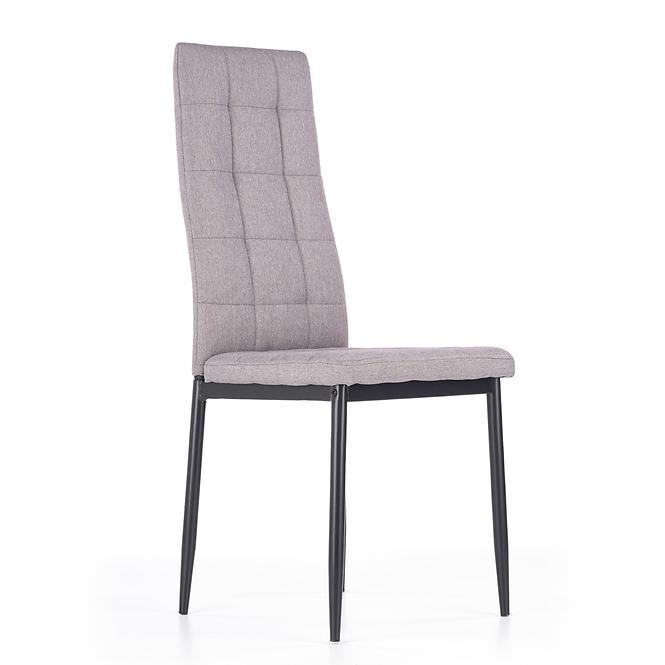 Stolička K292 tkanina/kov popol 45x65x98