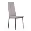 Stolička K292 tkanina/kov popol 45x65x98,4
