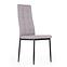 Stolička K292 tkanina/kov popol 45x65x98,4