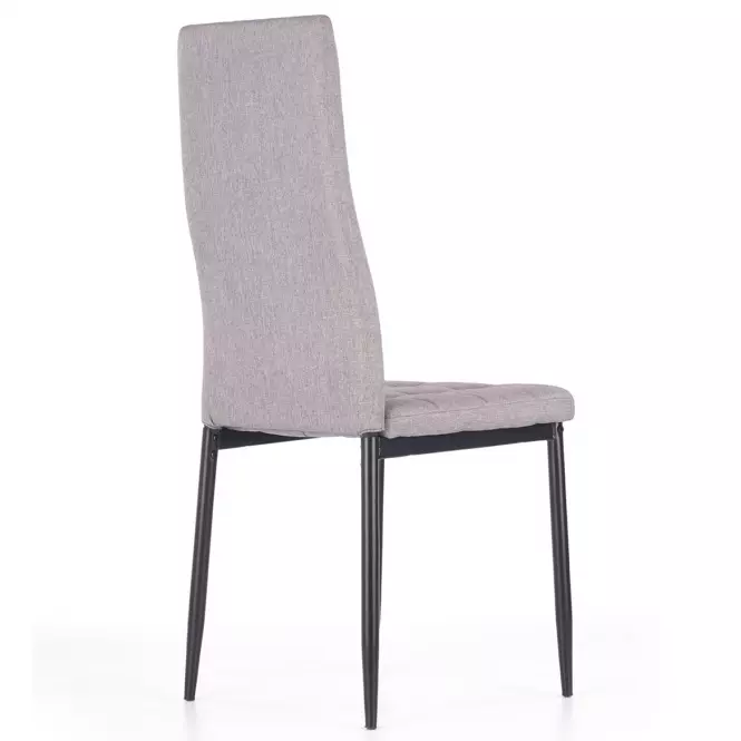 Stolička K292 tkanina/kov popol 45x65x98