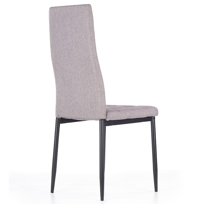 Stolička K292 tkanina/kov popol 45x65x98,5