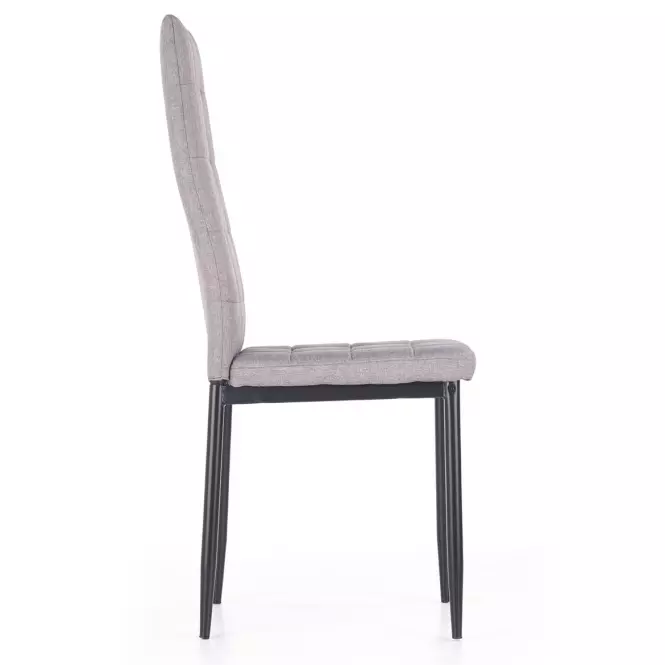 Stolička K292 tkanina/kov popol 45x65x98