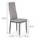 Stolička K292 tkanina/kov popol 45x65x98,9