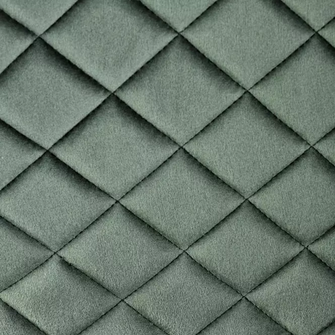 Stolička K442 tkanina/kov tmavá zelená 46x61x102