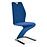 Stolička K442 tkanina/kov granát 46x61x102