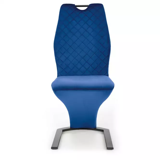 Stolička K442 tkanina/kov granát 46x61x102