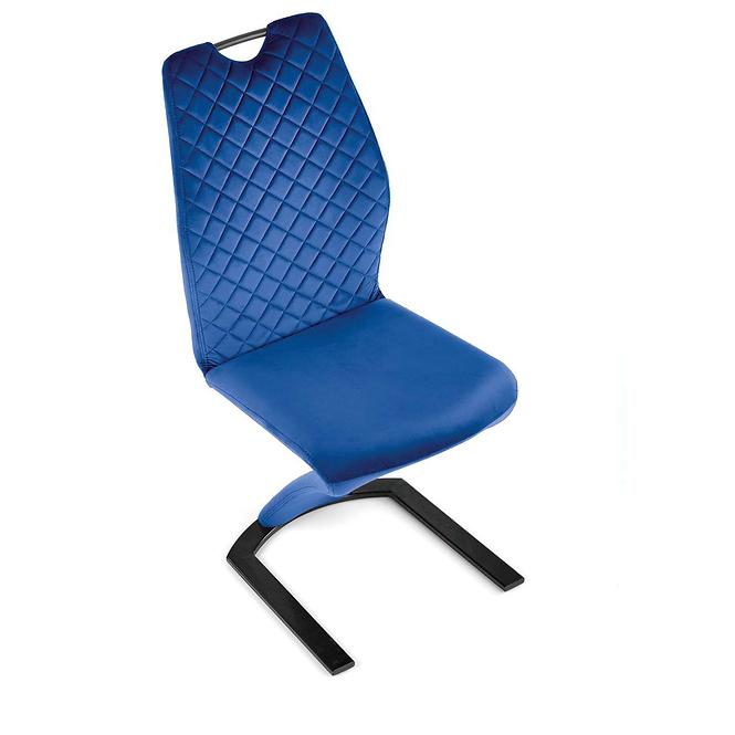 Stolička K442 tkanina/kov granát 46x61x102