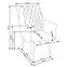 Stolička K287 ekokoža/kov granát 58x61x85,10