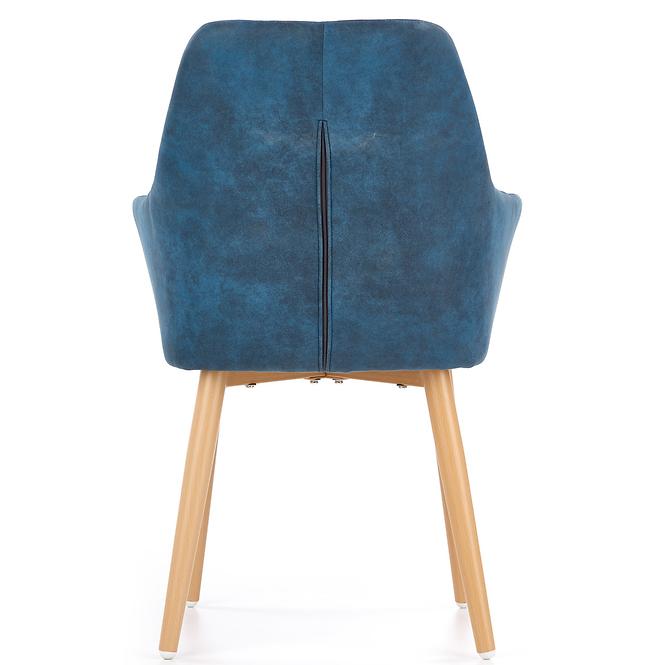 Stolička K287 ekokoža/kov granát 58x61x85